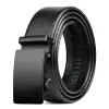 Men's belt with lychee pattern wide waist seal and body, casual youth, automatic buckle suit belt, versatile wholesale Item Picture